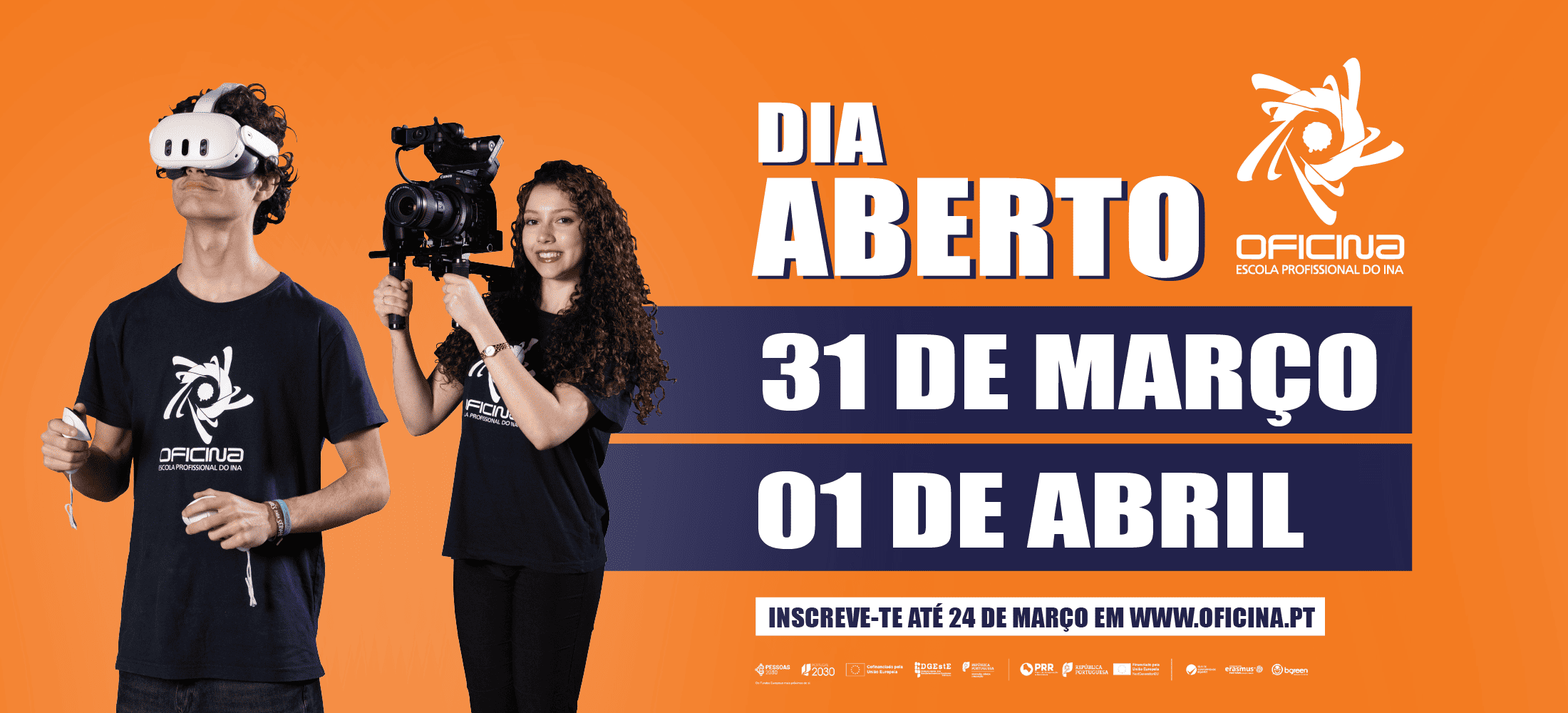 Dia Aberto da Oficina. Inscreve-te aqui !